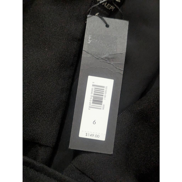 Banana Republic NWT Black Wide Leg Jumpsuit Size 6 - Picture 5 of 14